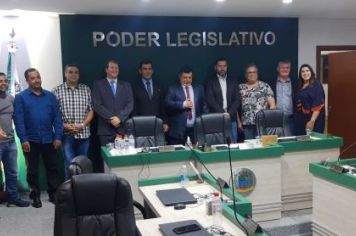 Foto - Posse da Mesa Diretora 2023