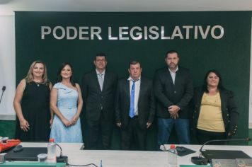 Foto - Sessão Solene de Posse dos representantes eleitos para 2025.
