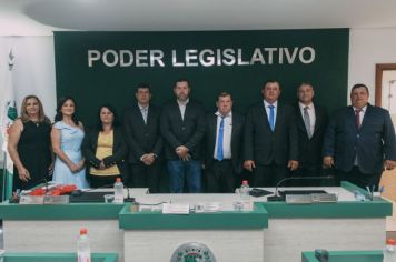 Foto - Sessão Solene de Posse dos representantes eleitos para 2025.