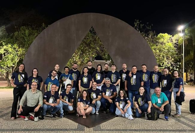 Parlamento Jovem em Belo Horizonte na etapa estadual.